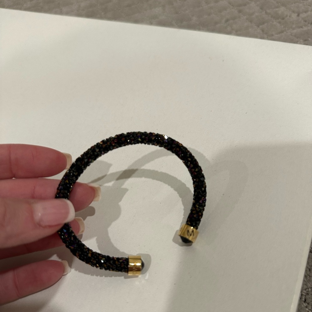 Swarovski Crystaldust Cuff Bracelet Size medium